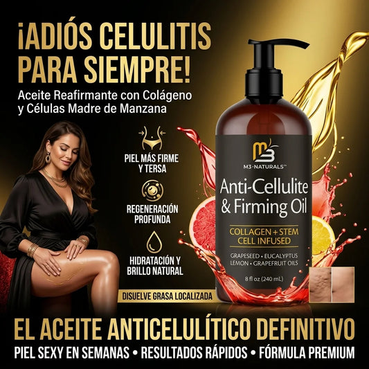 Aceite Tonificante Elimina celulitis y estrías