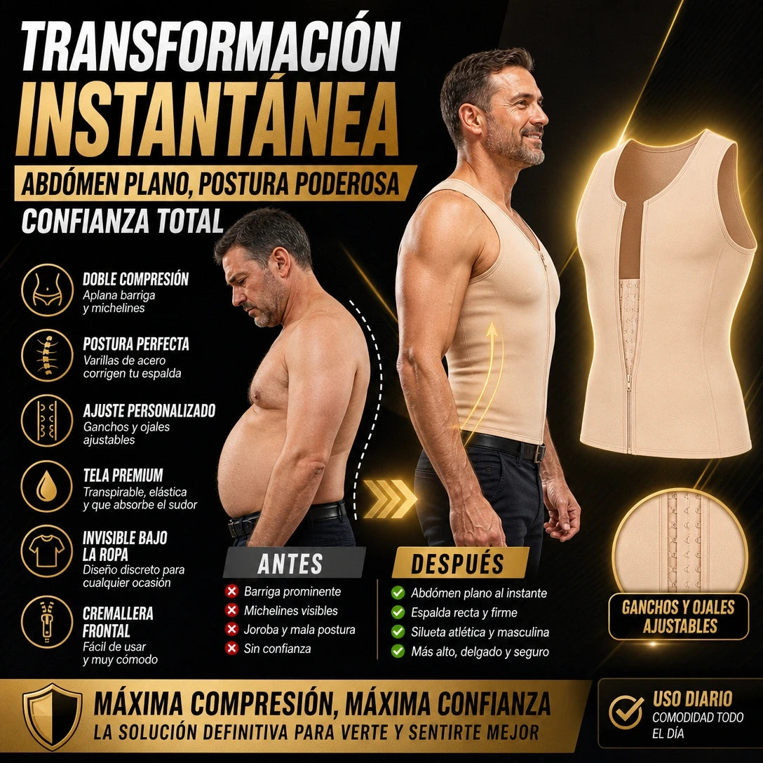 Camisilla Moldeadora Con Broches Premium