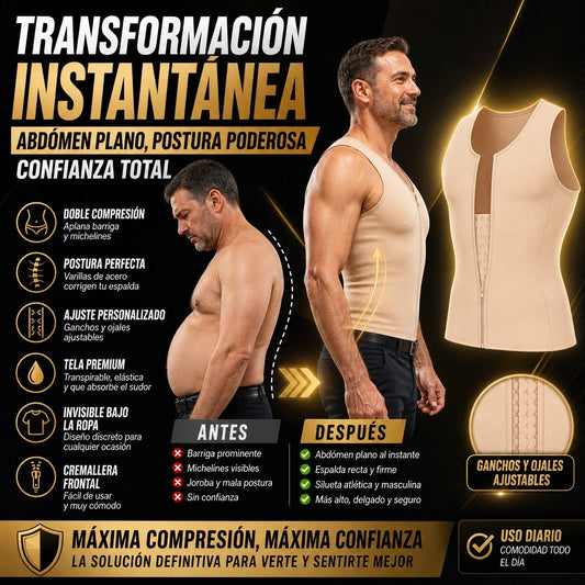 Camisilla Moldeadora Con Broches Premium