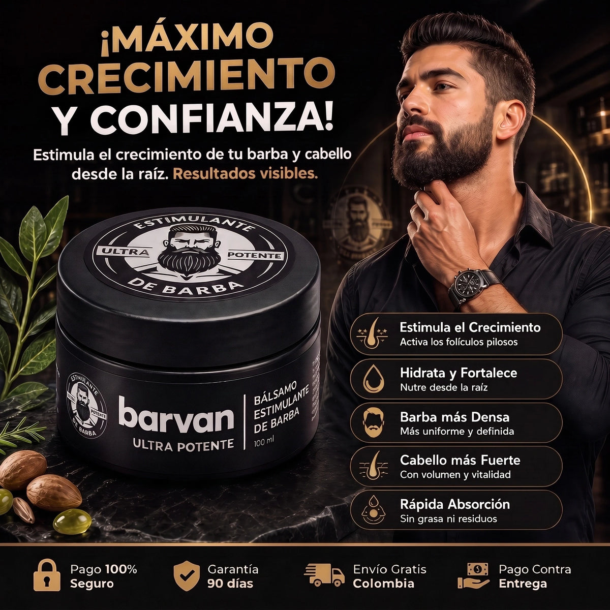 BARVAN- bálsamo estimulante premium!